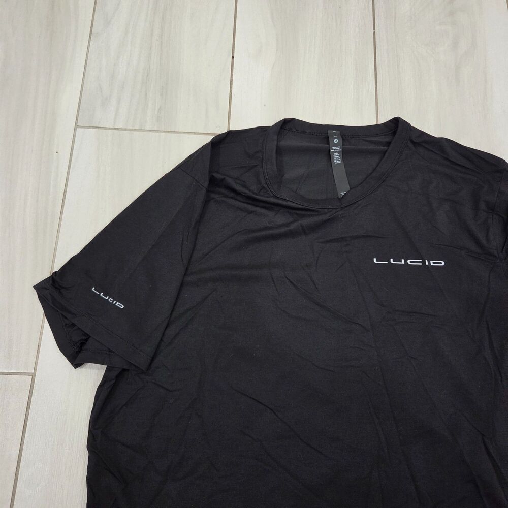 Lululemon x Lucid Motors Men's Black Performance T-Shirt XL